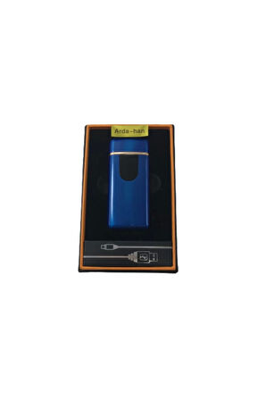Elektronik Alevsiz Çakmak Usb Şarjlı Dokunmatik Led Ekran