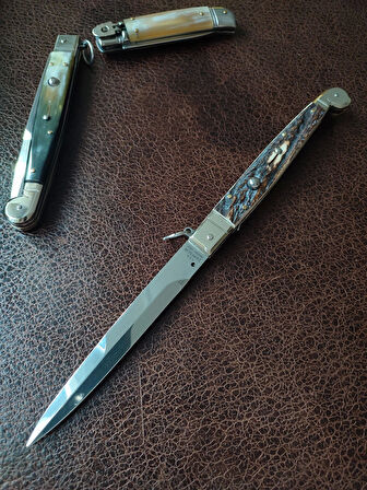 Aga Campolin Sicilian Geyik Boynuz 30 Cm İtalyan Stiletto