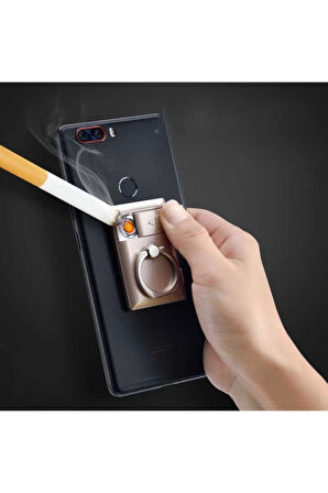 AlsepeteAvm Usb Şarjlı Telefon Tutucu Çakmak