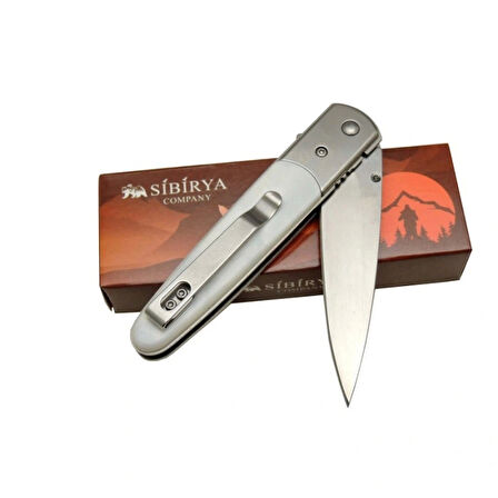 Sibirya Cep Çakısı Krem