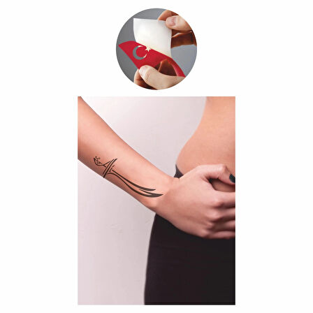 Hz.Ali KIlıcı Tattoo Geçici Dövme Şablonları Kına Kalıpları