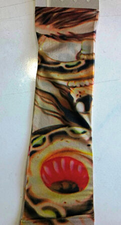 Çift Kol Giyilebilir Dövme Girdap Desenler Tattoo Sleeve