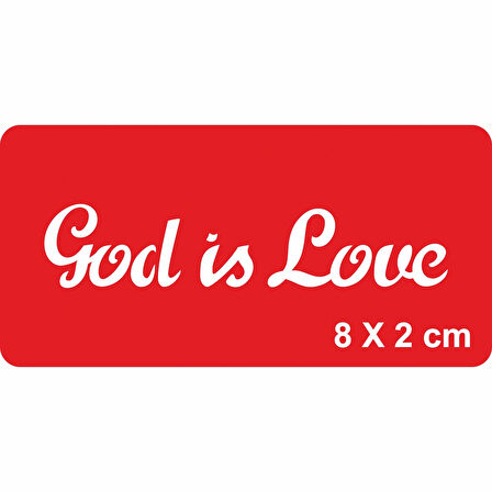 Tanrı Aşktır Tattoo Geçici Dövme Şablonları Kına Kalıpları