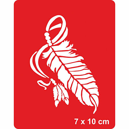 Ölümsüz Uçuş Tattoo Geçici Dövme Şablonları Kına Kalıpları