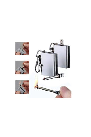 Metal Kibrit Çakmak