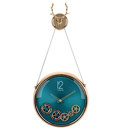 Geyikli Çarklı Duvar Saati