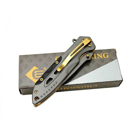 Chongming Çakı Titanyum Gold