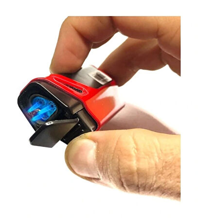 Kırmızı 3'lü Torch Çakmak