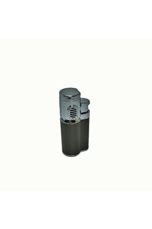 Metal Çift Yanan Turbo Çakmak