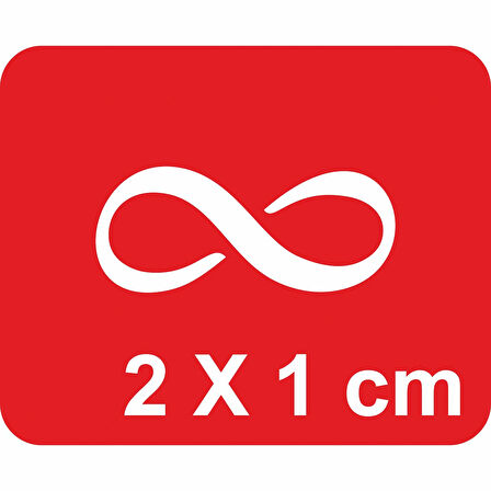 Aritmetik Sonsuzluk 3 Minimal Tattoo Geçici Dövme Şablonları Kına Kalıpları