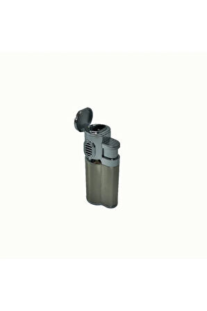 Metal Çift Yanan Turbo Çakmak