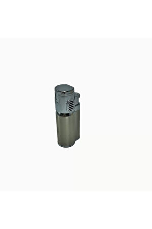 Metal Çift Yanan Turbo Çakmak