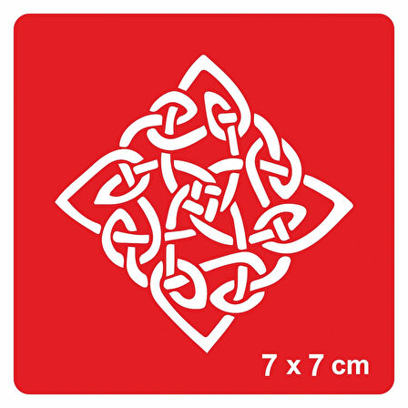Çeltik Üçgen Yıldız Tattoo Geçici Dövme Şablonları Kına Kalıpları