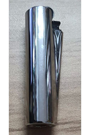 Gümüş Metal Kılıflı Çakmak