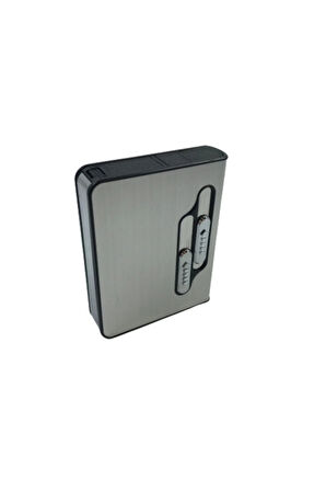 AlsepeteAvm Usb Şarjlı Sigara Çıkaran Çakmaklı Tabaka