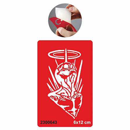 Uçan Adam Tattoo Geçici Dövme Şablonları Kına Kalıpları