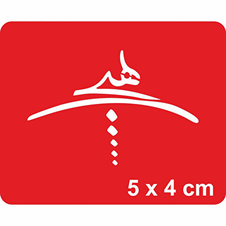 Nihilizm Felsefesi Hiçlik Sembolü Tattoo Geçici Dövme Şablonları Kına Kalıpları