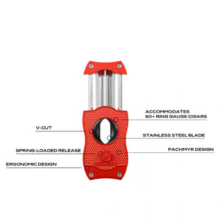 Colibri SV Cut Puro Makası Kırmızı CU600T7