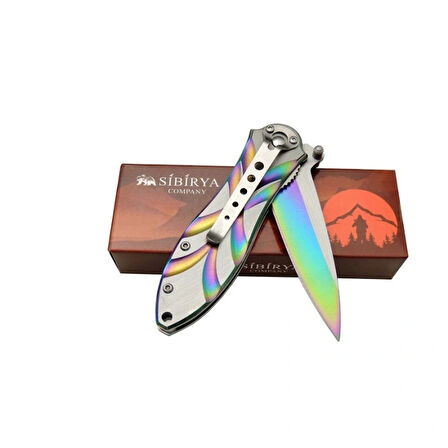 Sibirya Lale Çakı Rainbow