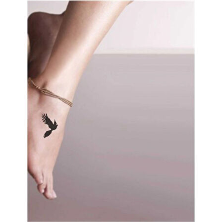Barış Güvercini-1 Tattoo Geçici Dövme Şablonları Kına Kalıpları