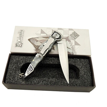 Columbia Köpekli Çakı Sedef