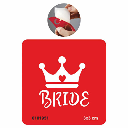 Gelin Tacı  Tattoo Geçici Dövme Şablonları Kına Kalıpları