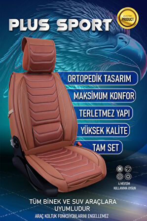 Subaru XV Lüx Oto Koltuk Kılıfı Ön Arka Takım (ANTALYA) TARÇIN