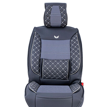 Honda CR-V Lüx Deri Oto Koltuk Kılıfı Ön Arka Takım (MARS) FÜME 97-18