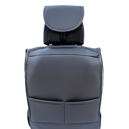 Honda CR-V Lüx Deri Oto Koltuk Kılıfı Ön Arka Takım (MARS) FÜME 97-18