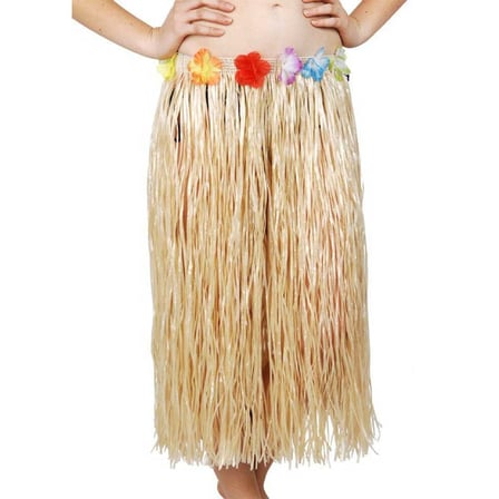 Hawaii Tarzı Hula Eteği –  cm Hasır Naturel Etek