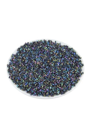 Kesme Boncuk Siyah Janjan 2x1,5 mm (100 Gr 4000 Adet)