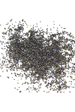 Kesme Boncuk Gri Janjan 2x1,5 mm (100 Gr 4000 Adet)