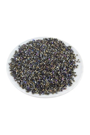 Kesme Boncuk Gri Janjan 2x1,5 mm (100 Gr 4000 Adet)
