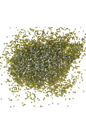 Kesme Boncuk İçten Boyalı Açık Yeşil 2x1,5 mm (100 Gr 4000 Adet)