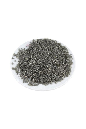 Kesme Boncuk Kristal Gri 2x1,5 mm (100 Gr 4000 Adet)