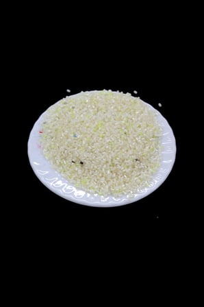 Kesme Boncuk İki Renk Krem 2x1,5 mm (100 Gr 4000 Adet)
