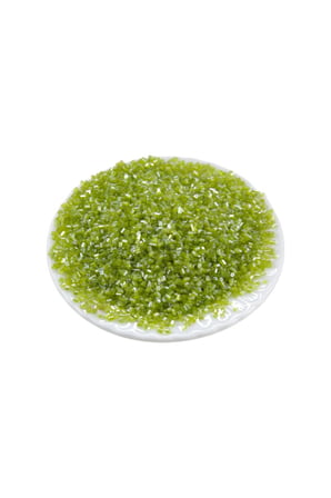 Kesme Boncuk Sarı Tonlu Yeşil 2x1,5 mm (100 Gr 4000 Adet)