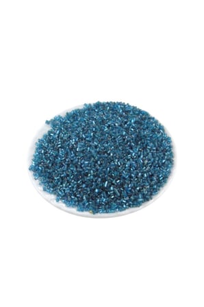 Kesme Boncuk Kristal Mavi 2x1,5 mm (80 Gr)