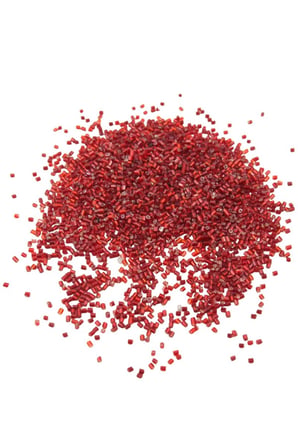 Kesme Boncuk Kristal Açık Bordo 2x1,5 mm (100 Gr 4000 Adet)