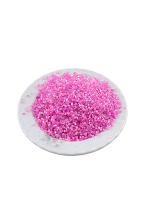 Kesme Boncuk 2 Renk Şeker Pembe 2x1,5 mm (100 Gr 4000 Adet)