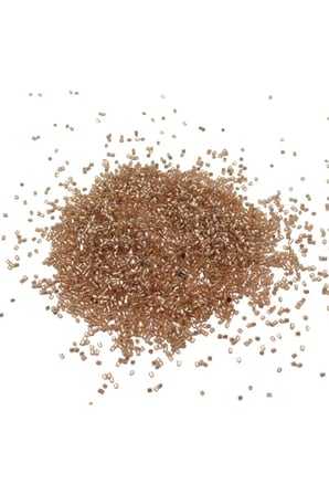 Kesme Boncuk Kristal Orta Kahverengi 2x1,5 mm (100 Gr 4000 Adet)
