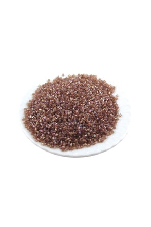 Kesme Boncuk Karamel 2x1,5 mm (100 Gr 4000 Adet)