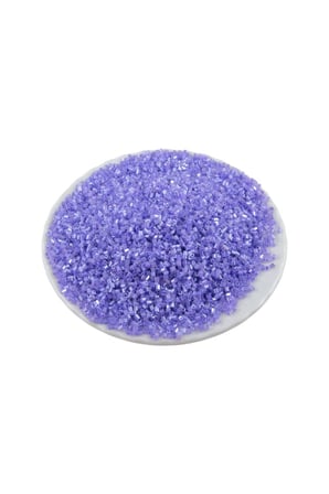 Kesme Boncuk Berrak Lila 2x1,5 mm (100 Gr 4000 Adet)