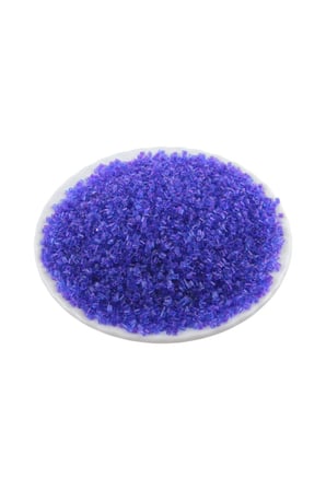 Kesme Boncuk İspirto İçten Boyalı Mor 2x1,5 mm (100 Gr 4000 Adet)