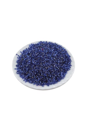 Kesme Boncuk Parlak Lacivert 2x1,5 mm (100 Gr 4000 Adet)