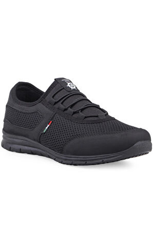 Kevın Siyah Siyah Rahat Taban Günlük Yürüyüş Koşu Erkek Sneaker Spor Ayakkabı KEVIN-5045