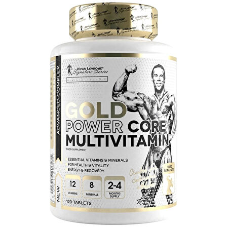 Kevin Levrone GOLD POWER CORE MULTİVİTAMİN 120 tablets