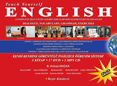 Teach Yourself English - Kendi Kendine Görüntülü İngilizce Öğrenim Sistemi (3 Kitap)