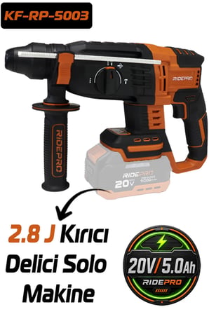 RİDEPRO KF-RP-5003 2.8 J ŞARJLI KIRICI DELİCİ SOLO MAKİNE