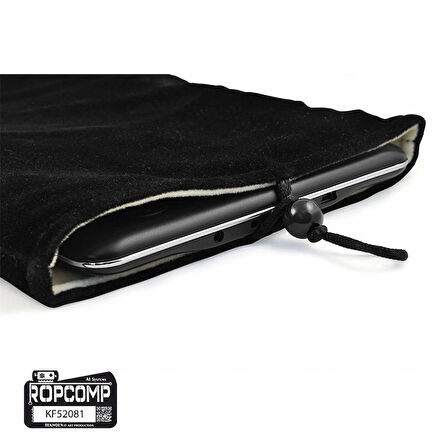 Ropcomp Taşıma Kılıfı Kadife Kumaş 21x14 cm (7'' Tablet, 3.5" HDD & 2.5" Harici HDD Uyumlu)